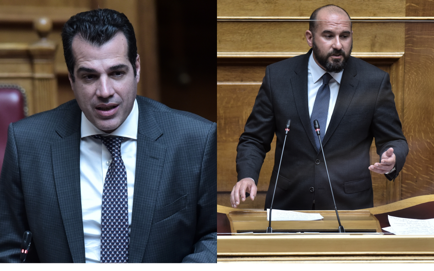 debate Πλεύρης - Τζανακόπουλος