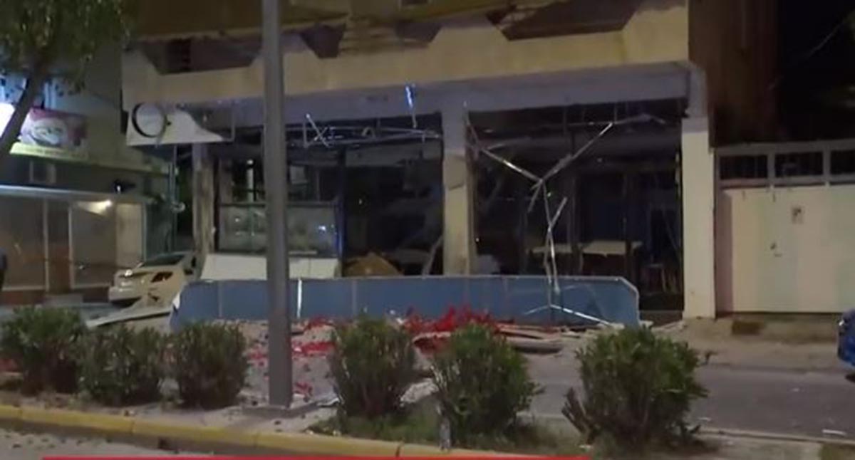 Έκρηξη σε καφετέρια στο Νέο Ηράκλειο