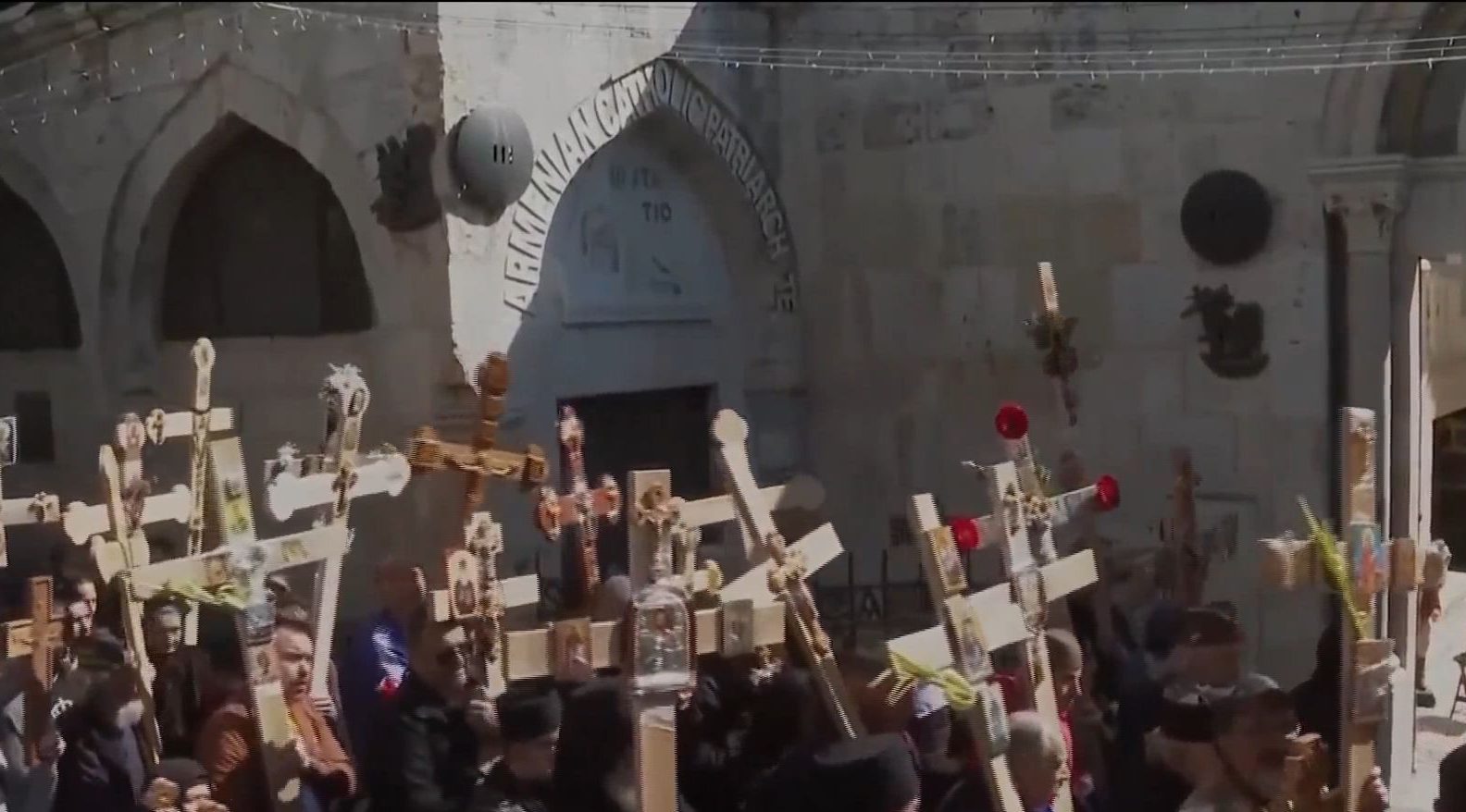 Ιεροσόλυμα: Η Αναπαράσταση της μαρτυρικής πορείας του Ιησού προς τον Γολγοθά