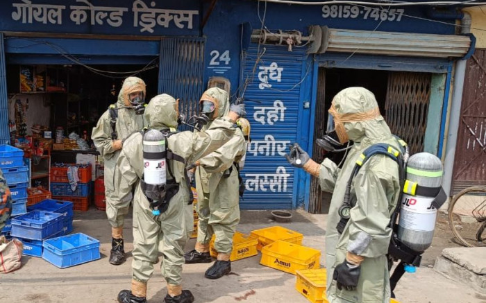 Ινδία διαρροή φυσικού αερίου