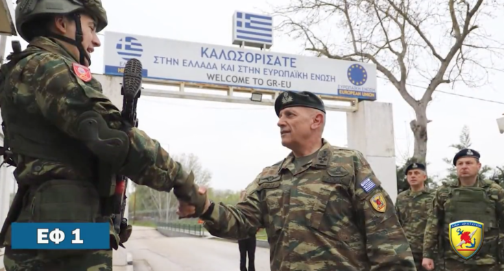 Αρχηγός ΓΕΕΘΑ Στρατηγός Κωνσταντίνος Φλώρος