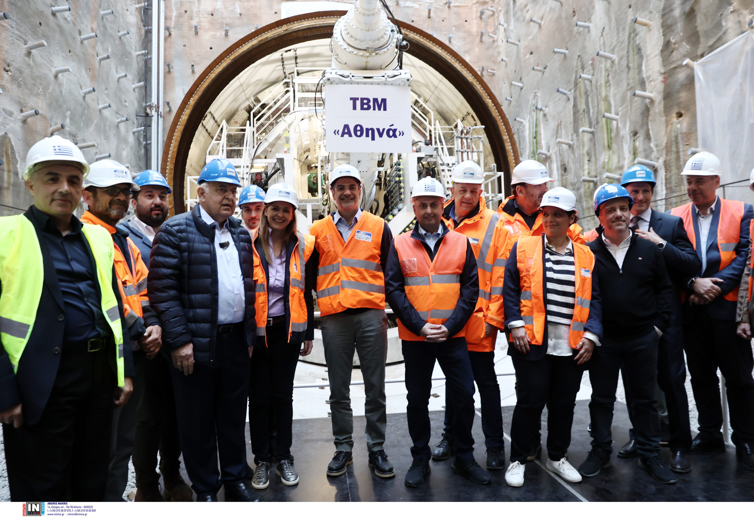 Κυριάκος Μητσοτάκης Μετρό Γραμμή 4