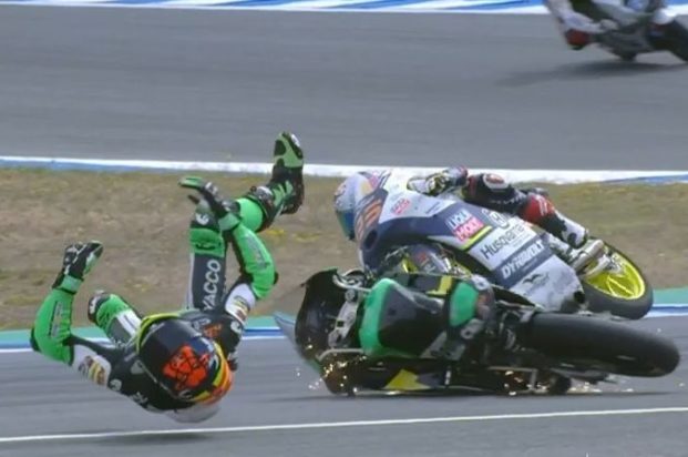 Moto3 ατύχημα