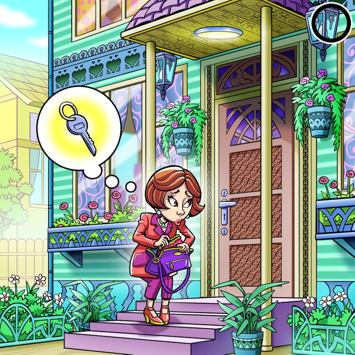 Οπτική ψευδαίσθηση κλειδί λύση