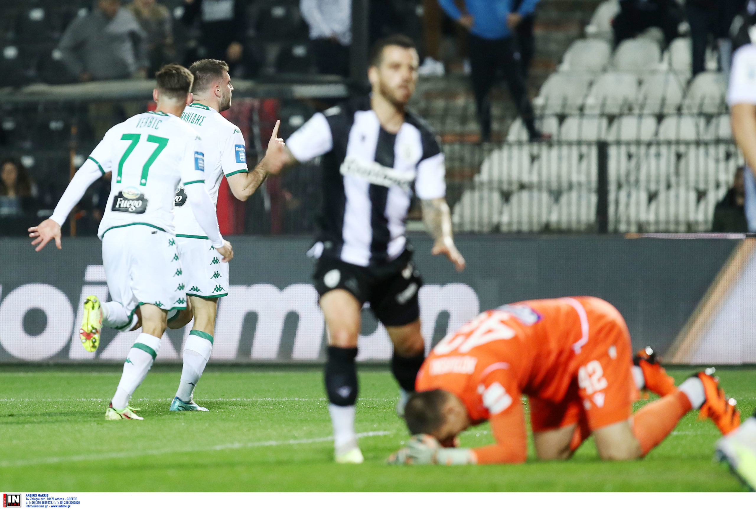 ΠΑΟΚ – Παναθηναϊκός 1-2:  «Απόδραση» από την Τούμπα στο φινάλε