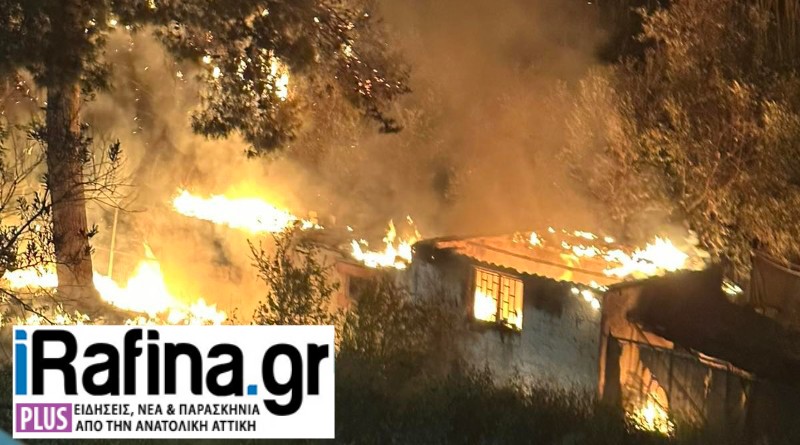 Ραφήνα φωτιά