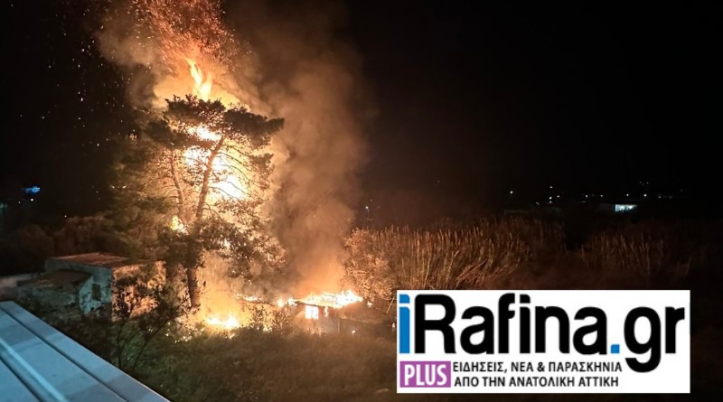 Ραφήνα φωτιά