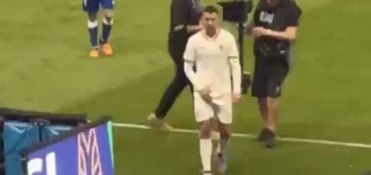 Κριστιάνο Ρονάλντο χειρονομία