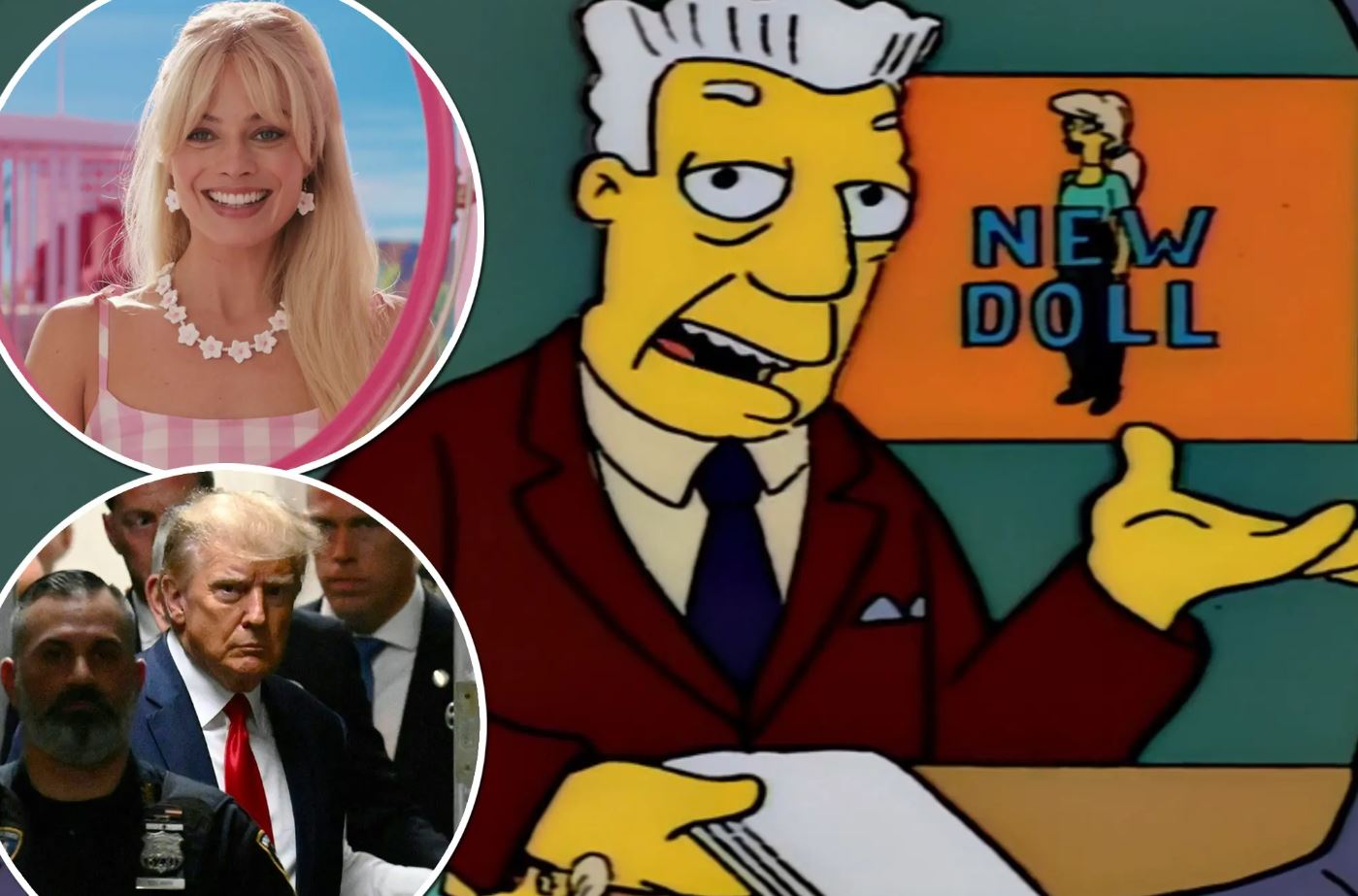 ‘The Simpsons’ predicted Trump arrest, ‘Barbie’ movie 29 years ago
