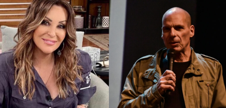 Γιάνης Βαρουφάκης Ναταλία Γερμανού