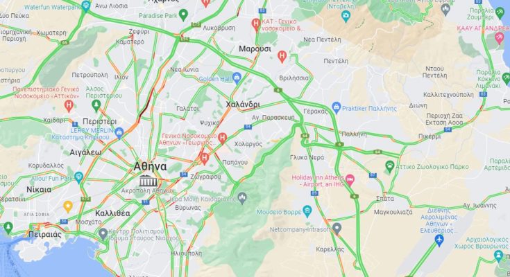 Ο χάρτης της κίνησης