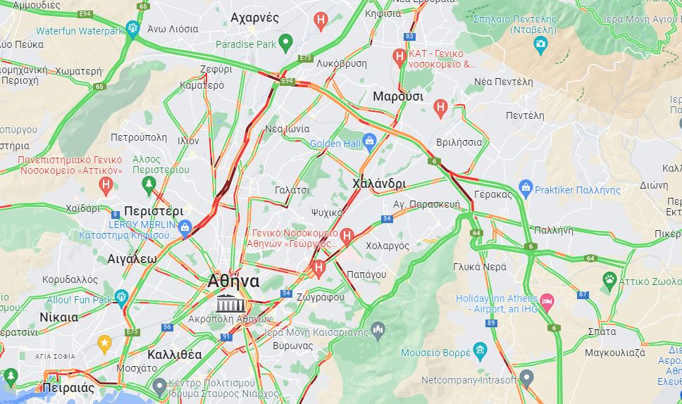 Ο χάρτης της κίνησης