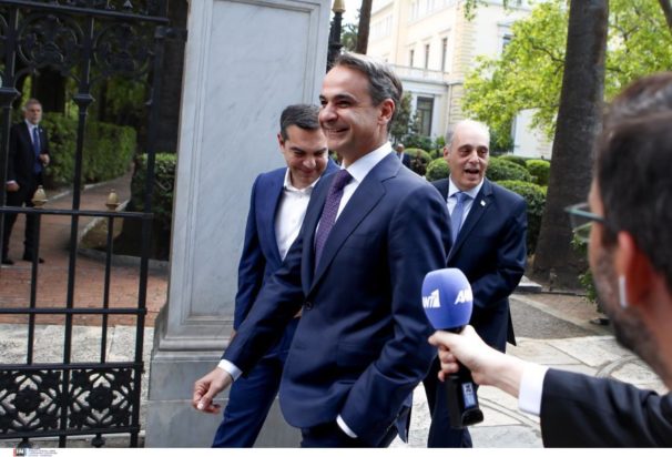 σύσκεψη πολιτικών αρχηγών Προεδρικό Μέγαρο