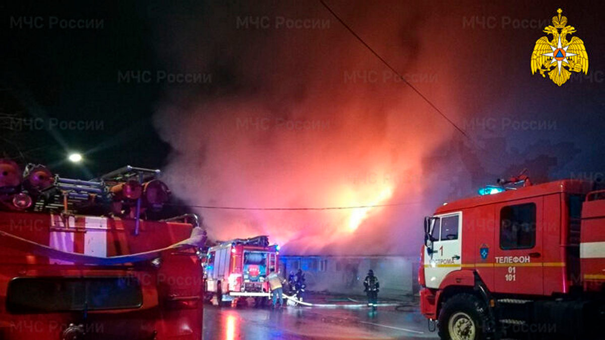 Ρωσία: Τρεις νεκροί από φωτιά σε αποθήκη χάρτου κοντά στη Μόσχα