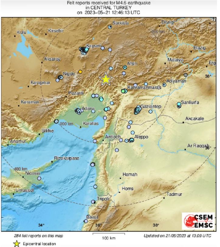 Σεισμός στην Τουρκία