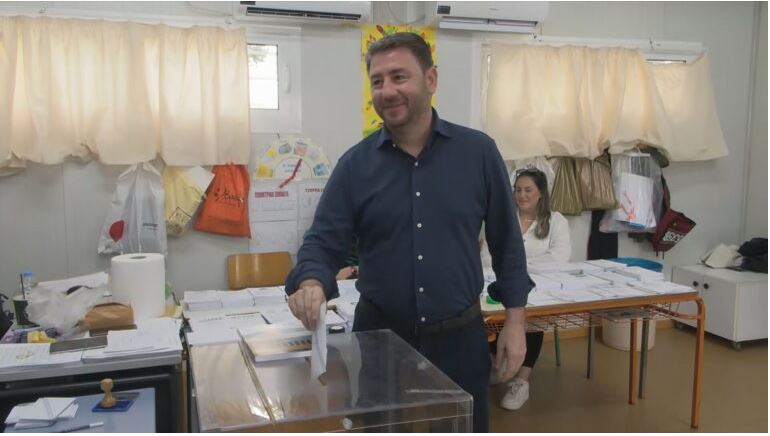 Ψήφισε ο Νίκος Ανδρουλάκης