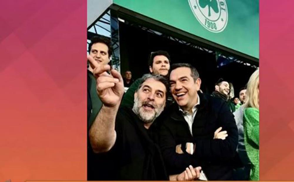 Αλέξης Τσίπρας και Βασίλης Μπισμπίκης συναντήθηκαν στο γήπεδο