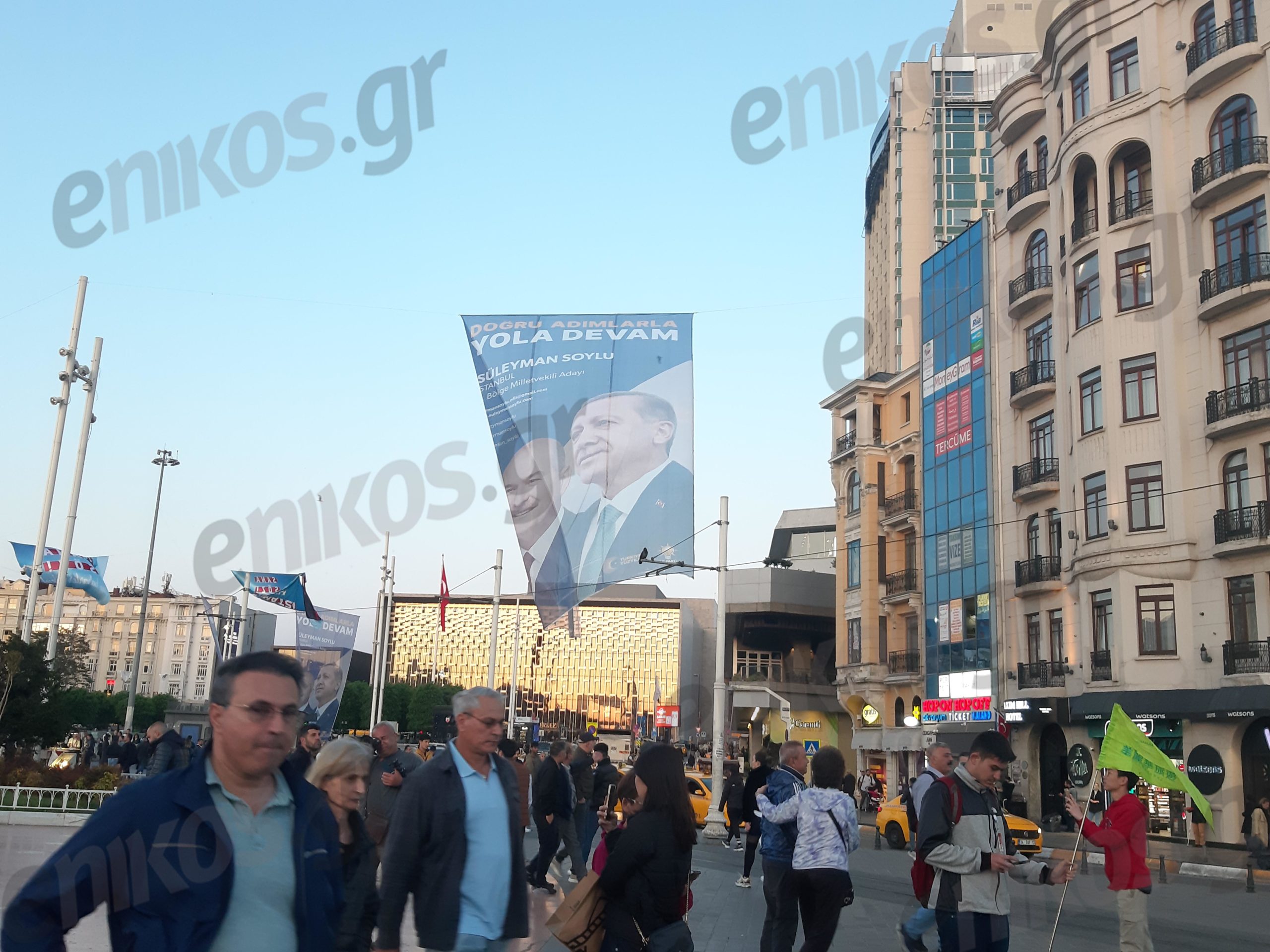 Τουρκικές εκλογές: Εικόνες από την Κωνσταντινούπολη