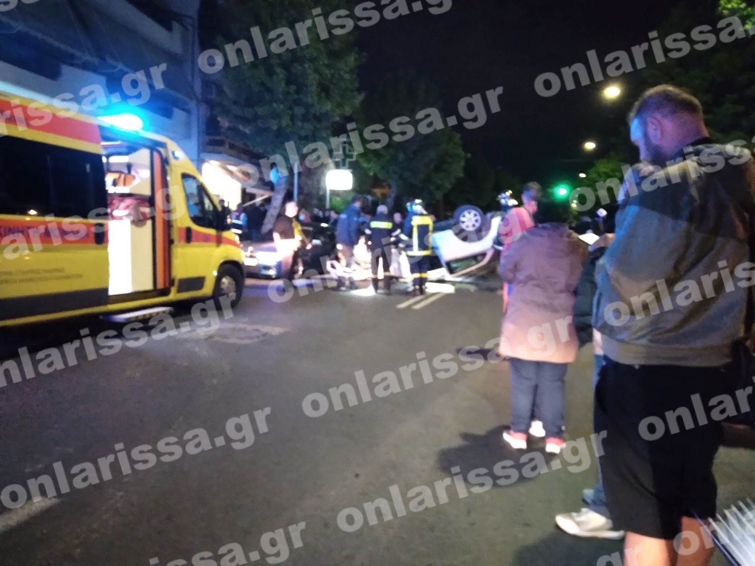 Τροχαίο στην Λάρισα