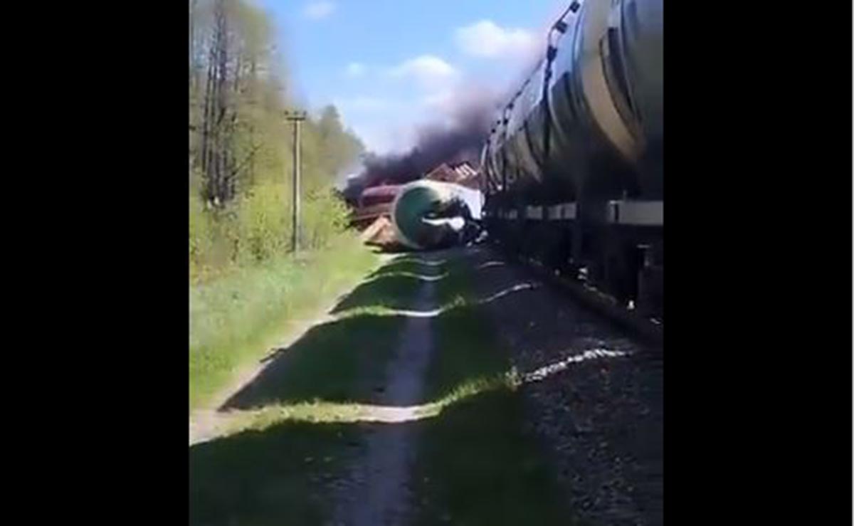 Εκτροχιάστηκε τρένο στην Ρωσία