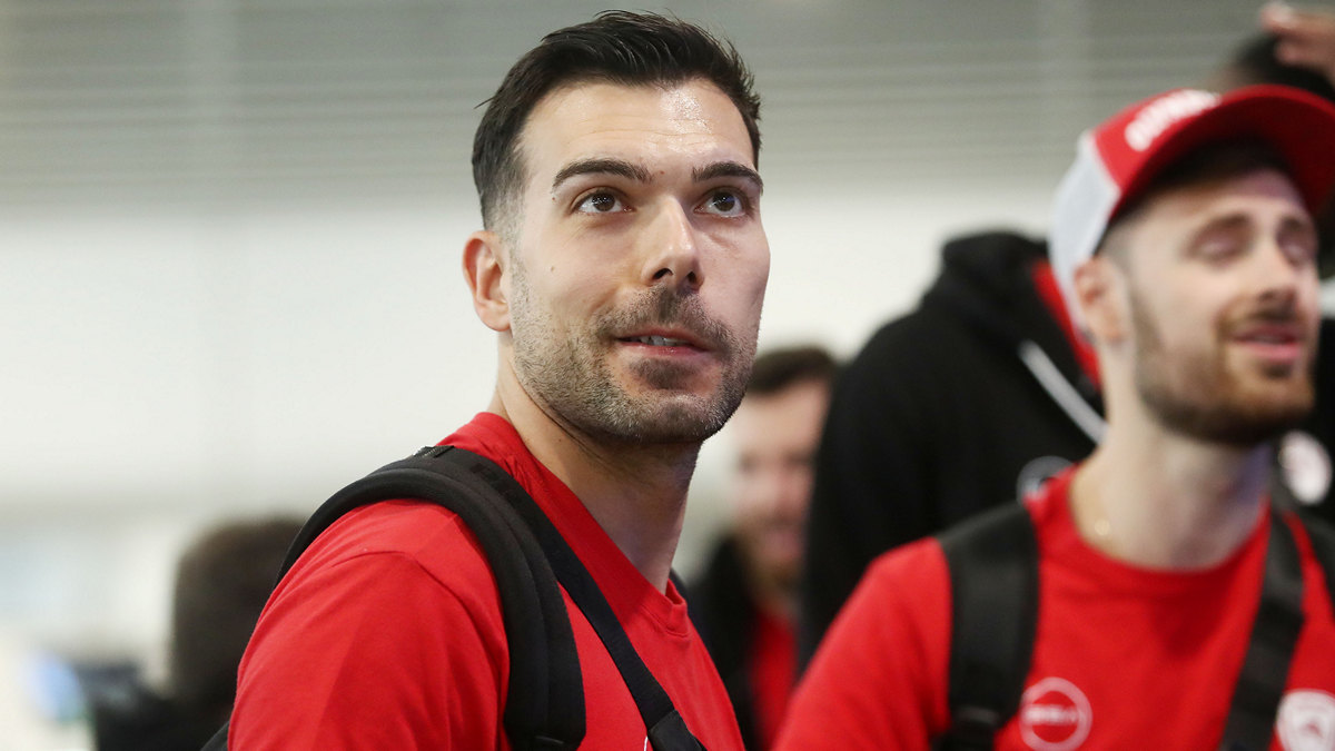 Final Four 2023 Έφτασε ο Ολυμπιακός στο βροχερό Κάουνας