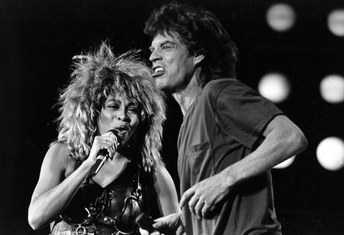 Tina Turner Mick Jagger