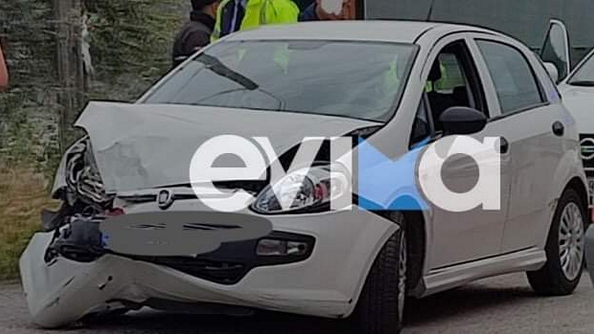 Χαλκίδα: Τροχαίο με καραμπόλα τεσσάρων αυτοκίνητων στην Έξω Παναγίτσα