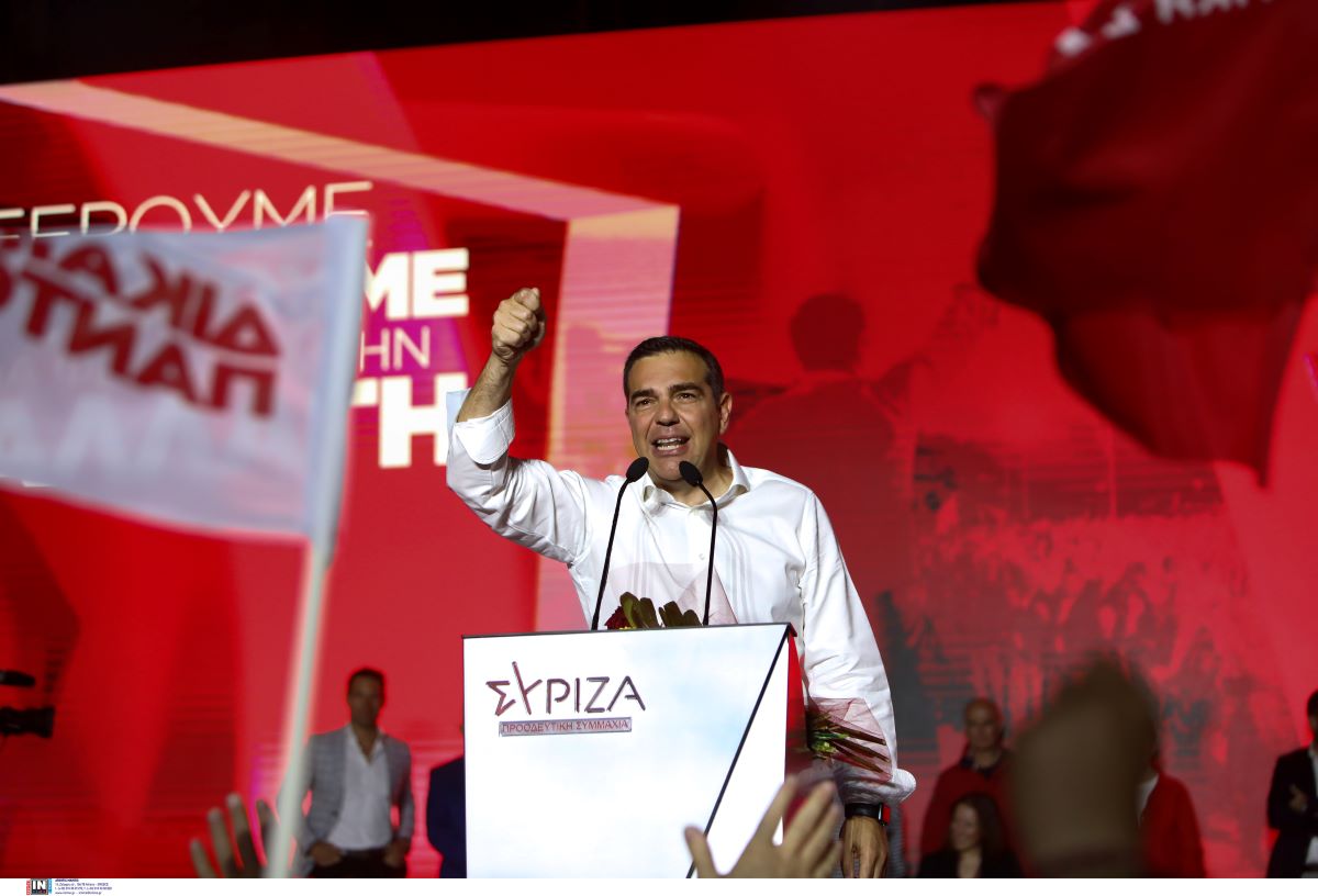 Η ομιλία του Αλέξη Τσίπρα στο Σύνταγμα.