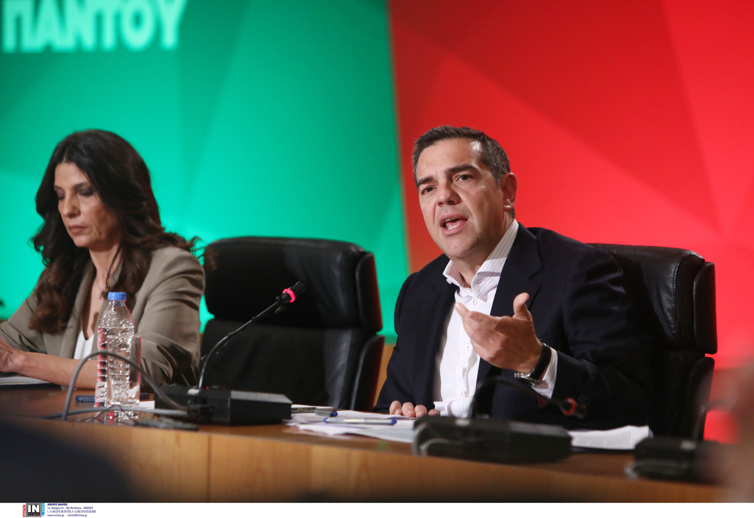 Αλέξης Τσίπρας Πόπη Τσαπανίδου Ζάππειο Διακαναλική συνέντευξη