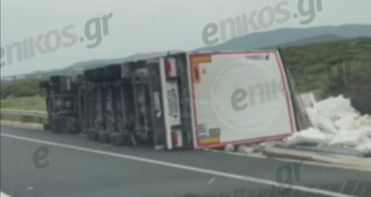 Ανατροπή νταλίκας