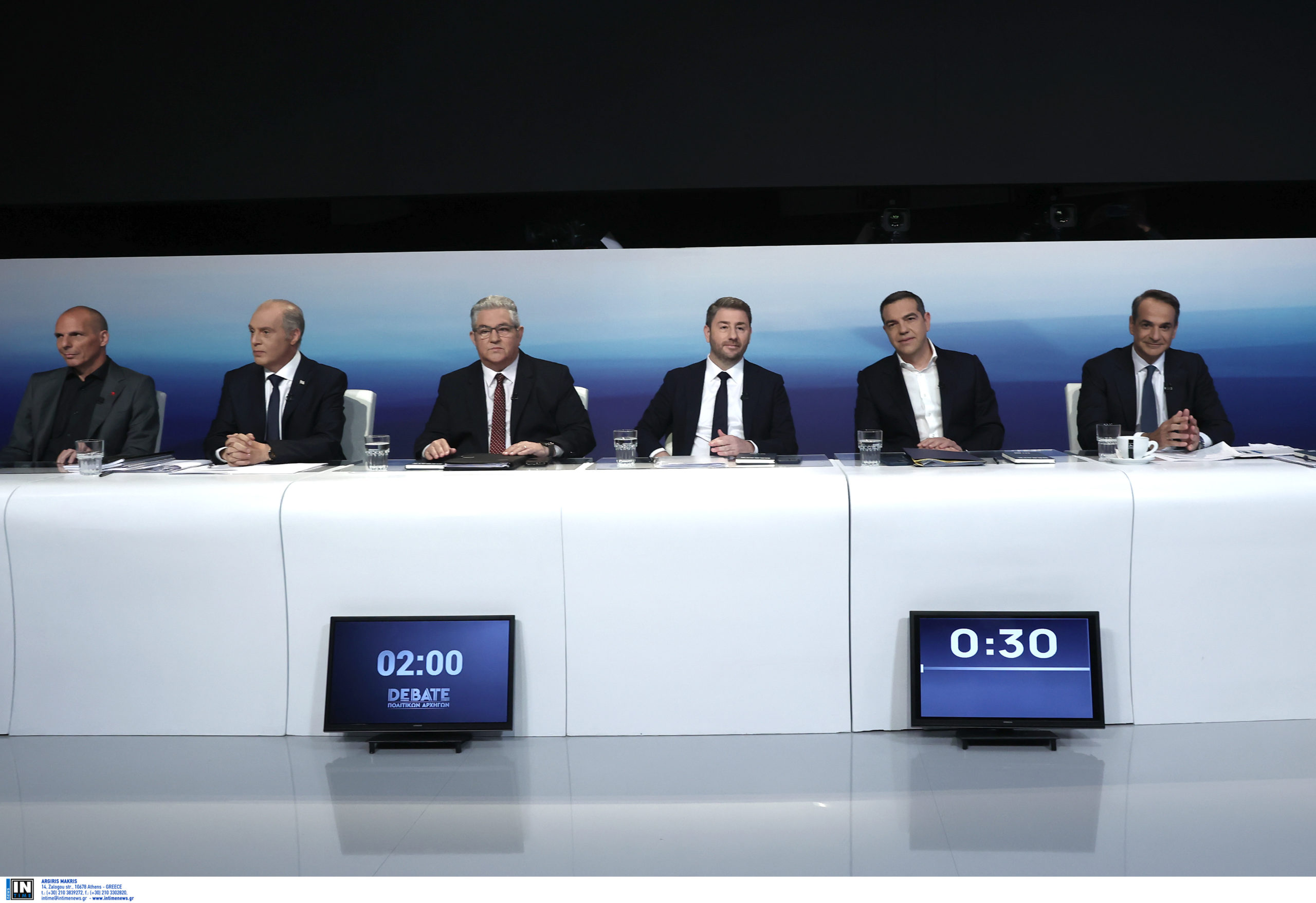 Εκλογές 2023 – Debate: Τι απάντησαν οι πολιτικοί αρχηγοί στην ενότητα «Κράτος, Θεσμοί, Διαφάνεια»