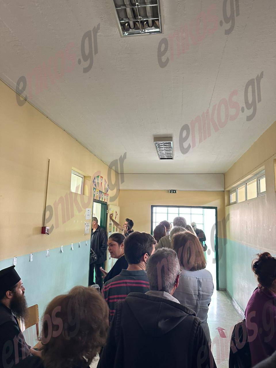 Εκλογές 2023: Ουρά ψηφοφόρων στην Παλιά Κοκκινιά