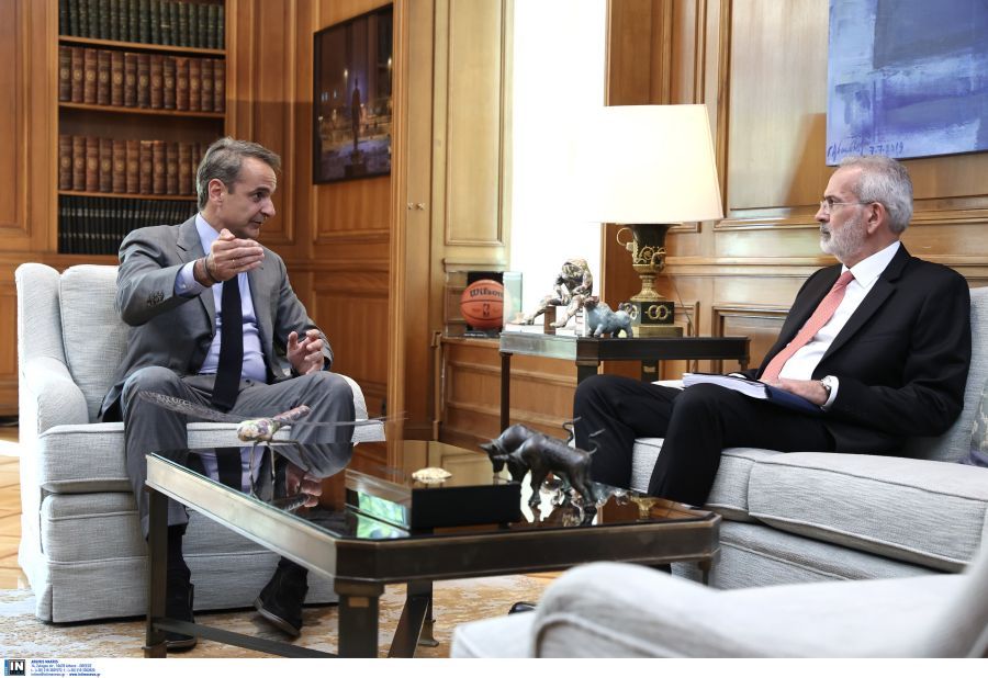 Η επιστολή που παρέδωσε ο Κυριάκος Μητσοτάκης στον Ιωάννη Σαρμά