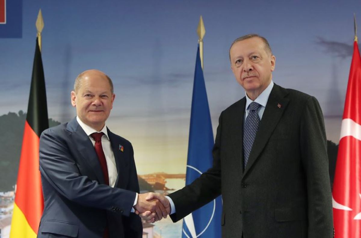 Ρετζέπ Ταγίπ Ερντογάν Όλαφ Σολτς