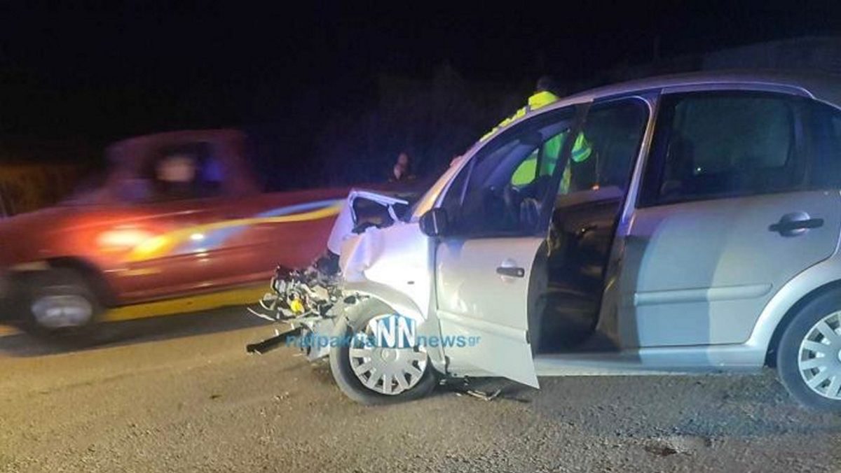 Ναύπακτος: Τροχαίο ατύχημα στην ευθεία της Παλαιοπαναγιάς – Τραυματίστηκαν τρία άτομα