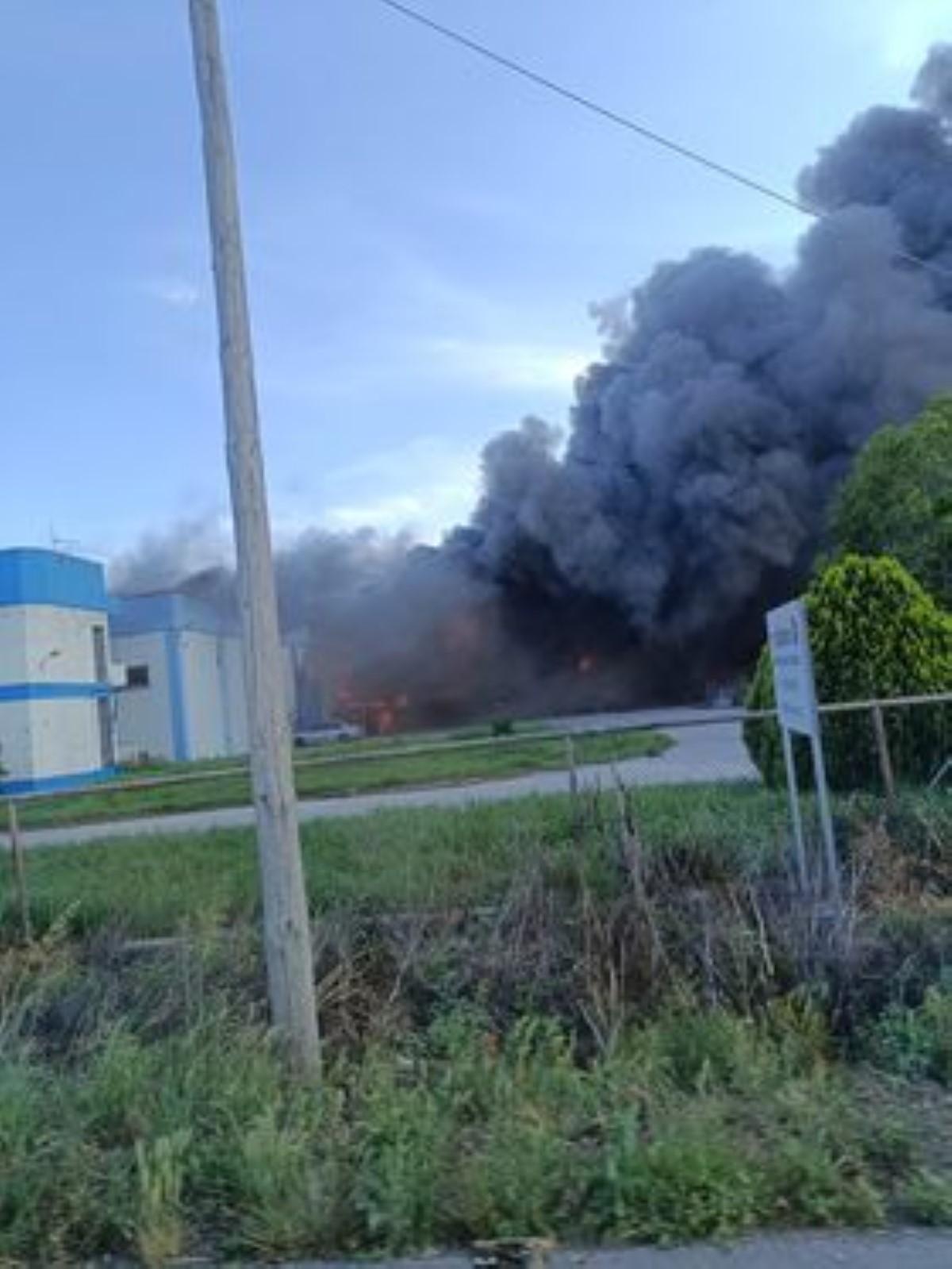 Φωτιά Λάρισα