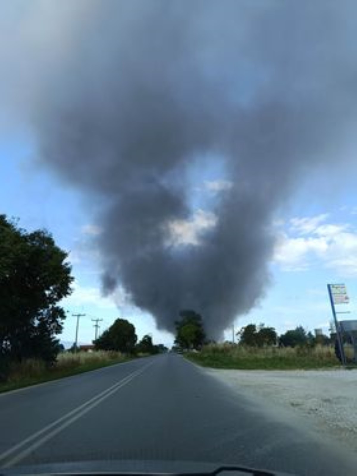 Φωτιά Λάρισα