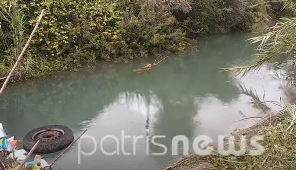 Ηλεία: Αυτοκίνητο «βούτηξε» σε αρδευτικό κανάλι – Βγήκε κολυμπώντας η οδηγός