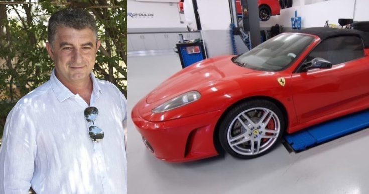 Γιώργος Καραϊβάζ Ferrari