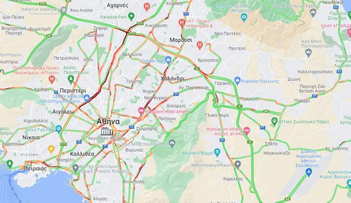 ο χάρτης της κίνησης