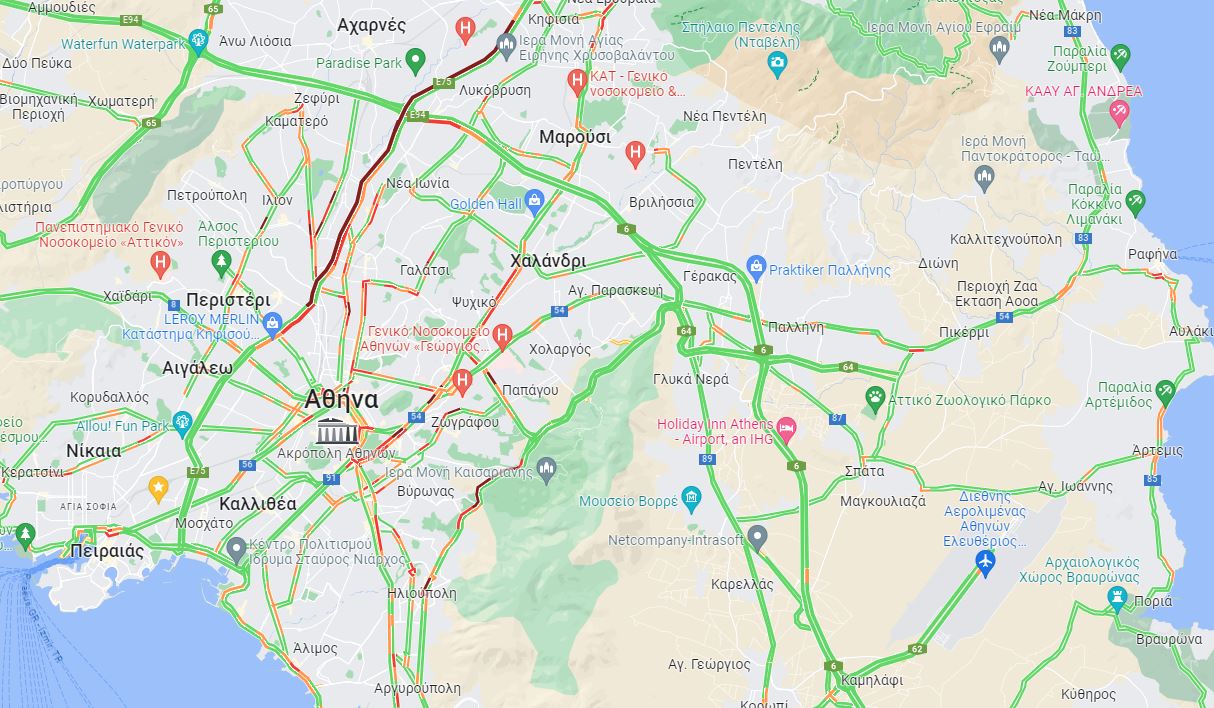 Κίνηση στον Κηφισό