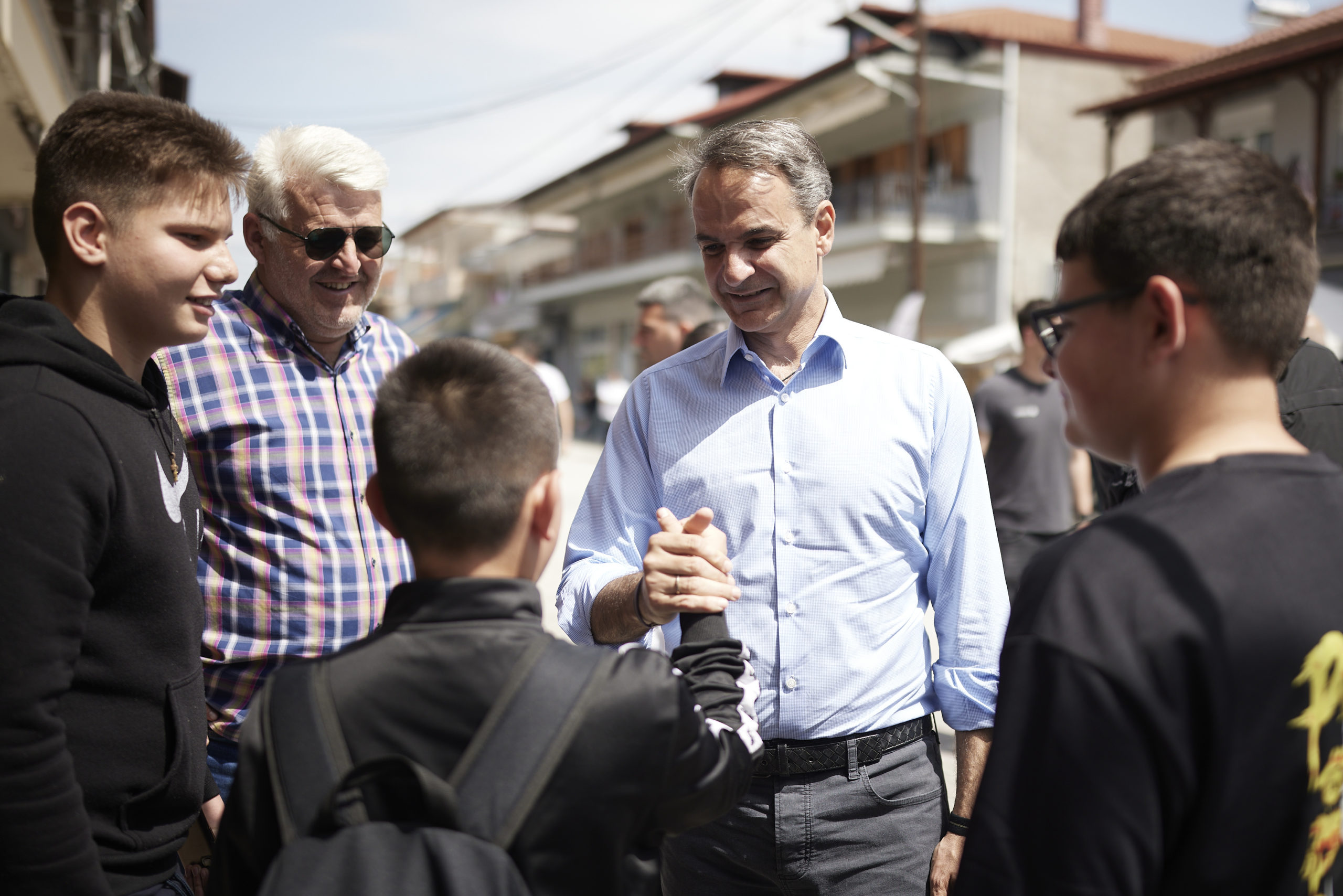 Κυριάκος Μητσοτάκης Νάουσα