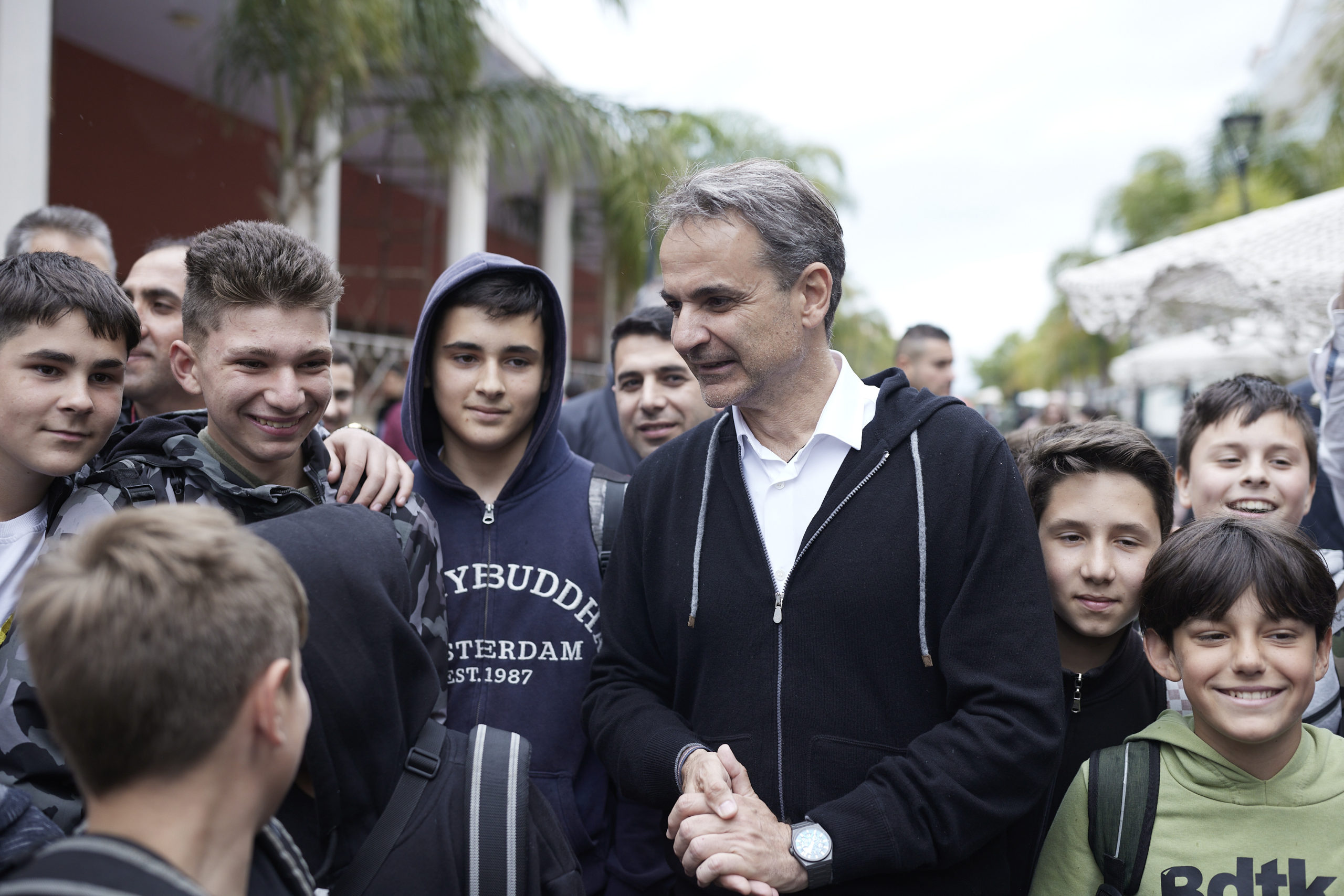 Κυριάκος Μητσοτάκης Αργοστόλι Κεφαλονιά