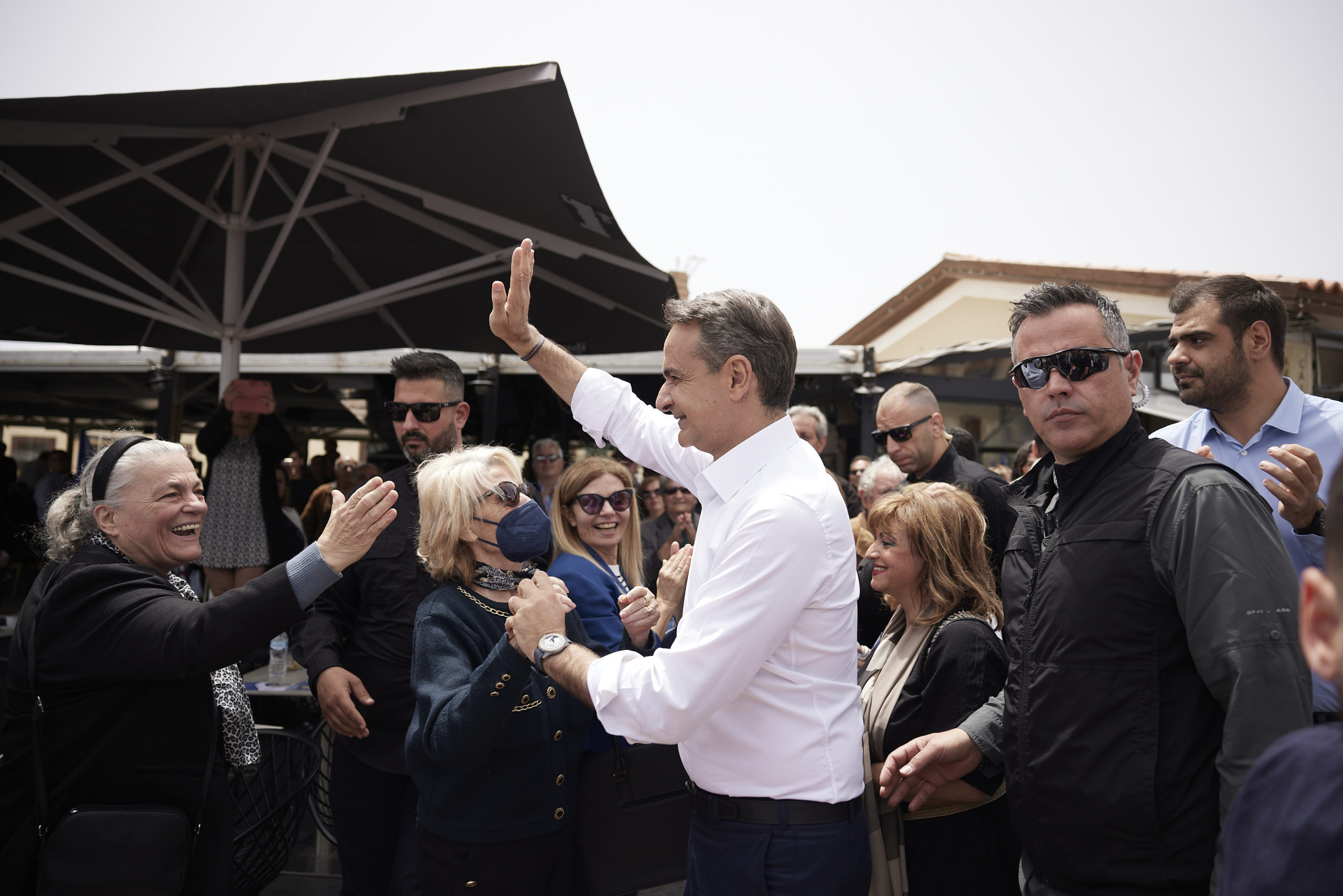 Κυριάκος Μητσοτάκης Λαύριο 