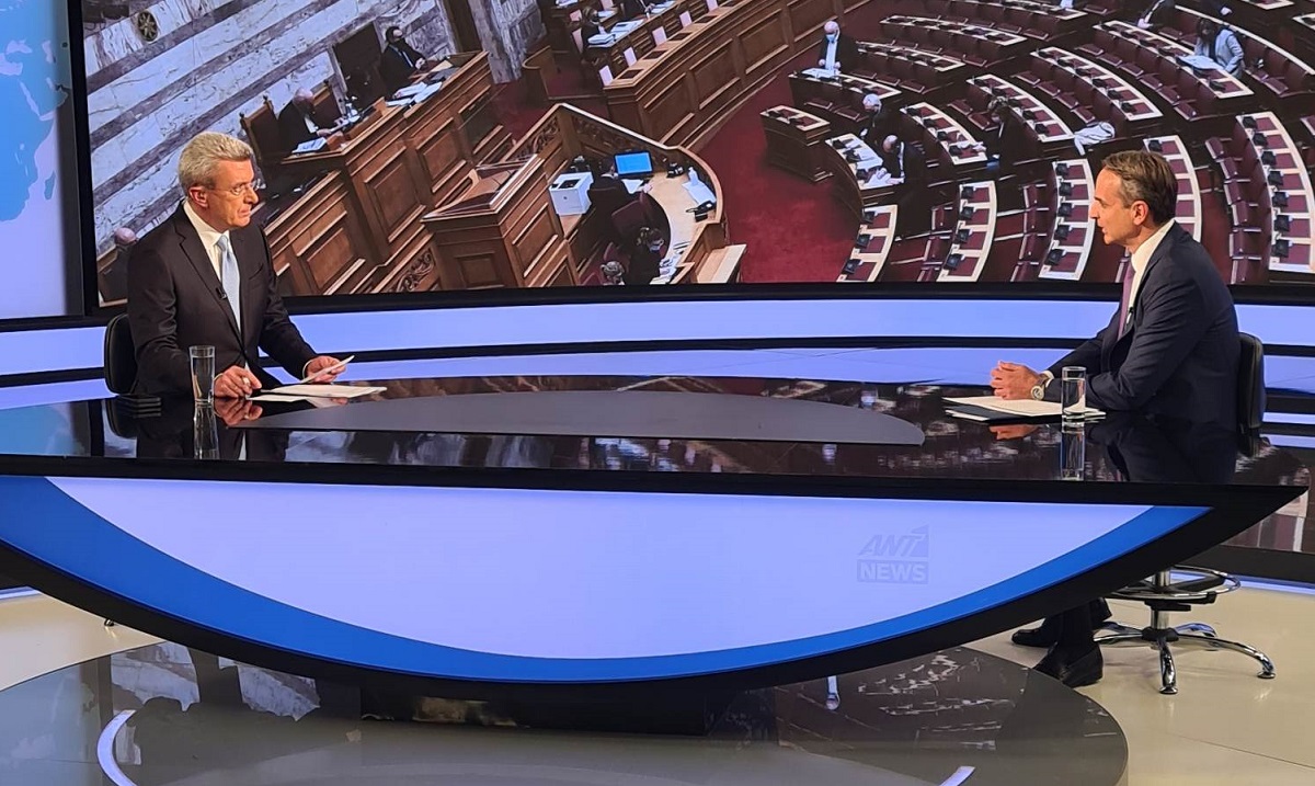 Μητσοτάκης στον ΑΝΤ1: Δεν μπορούσα να φανταστώ ότι η κυβέρνηση των ηττημένων θα ήταν και κυβέρνηση των απελπισμένων