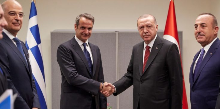 Κυριάκος Μητσοτάκης Ρετζέπ Ταγίπ Ερντογάν