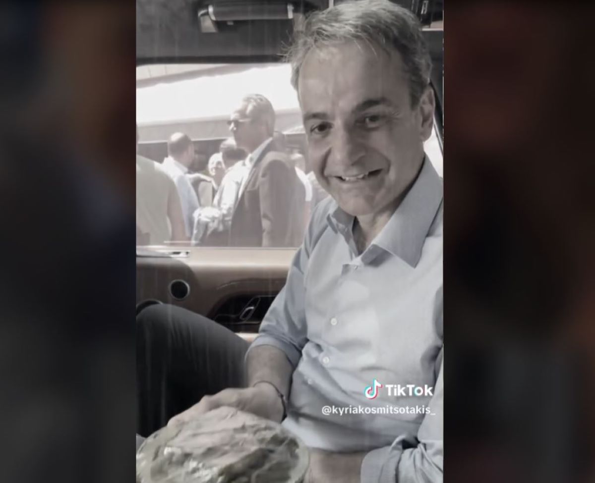 Ο Κυριάκος Μητσοτάκης στο tik tok.