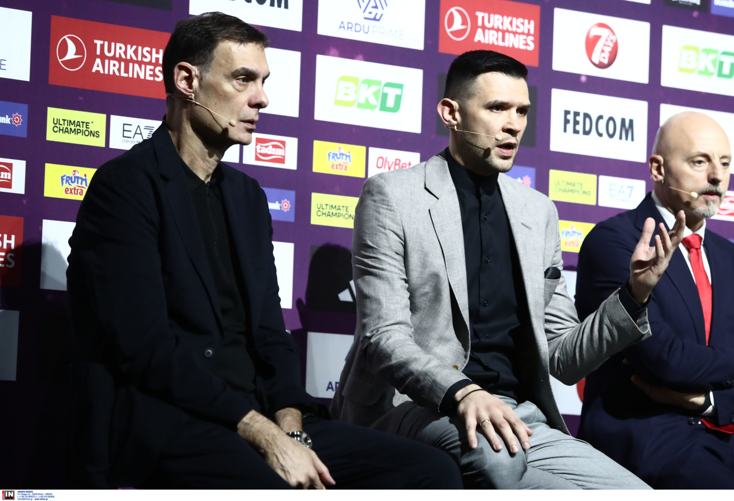 Γιώργος Μπαρτζώκας Κώστας Παπανικολάου Final Four 2023