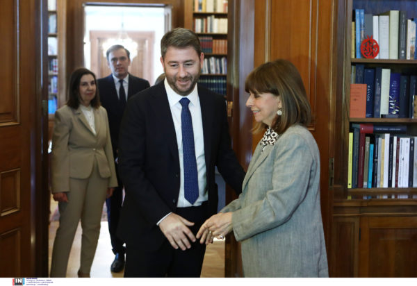 Νίκος Ανδρουλάκης Κατερίνα Σακελλαροπούλου