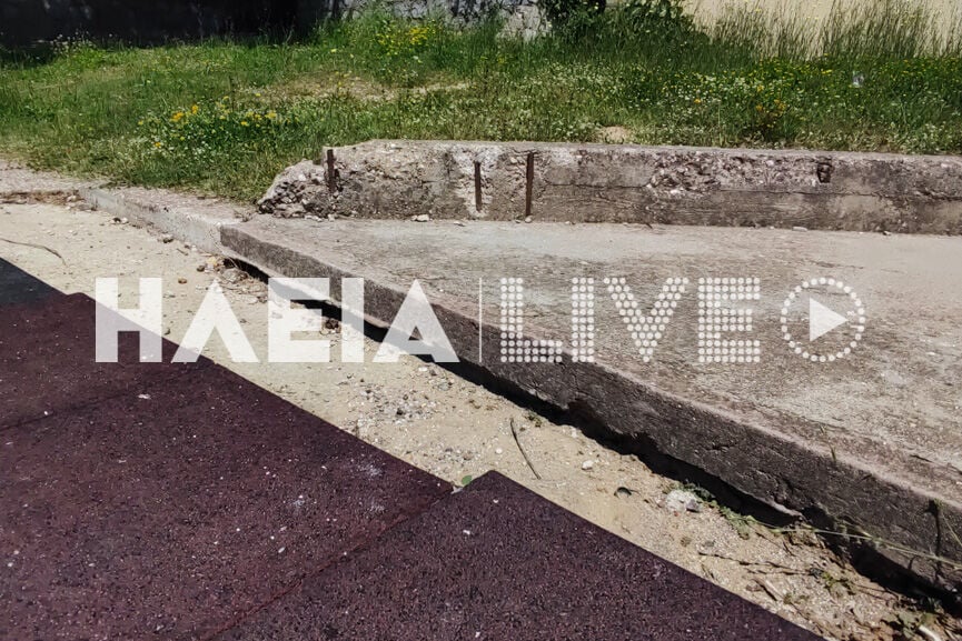 Ατύχημα σε παιδική χαρά στην Αρχαία Ολυμπία